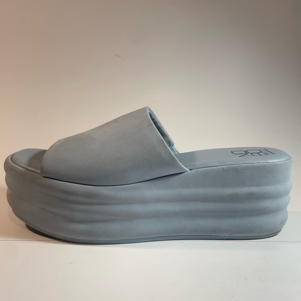 Light Blue Platform Sandals